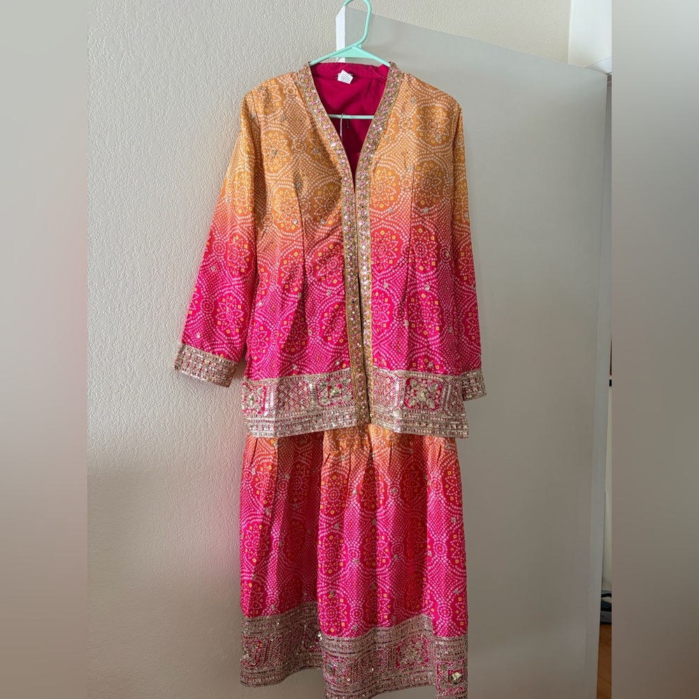 NWT Gharara set for Formal Indian Wedding